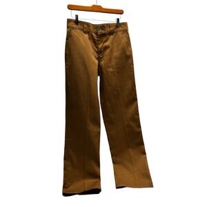 Dickies Skateboarding Regular Fit Twill Pants 30x32 Brown NWOT